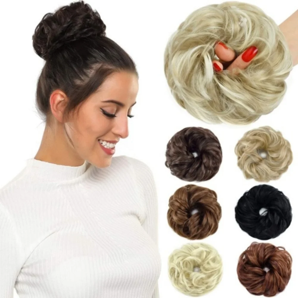 Blooming Hair Messy Bun Extension